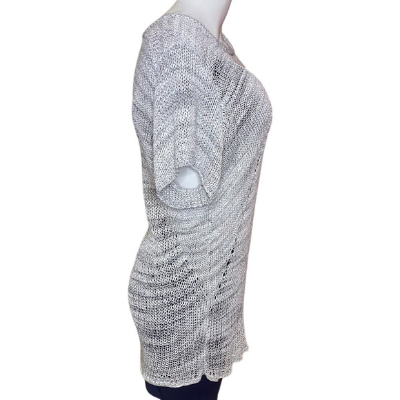 Helmut Lang Open Knit Tunic Sweater /Dress/ Cover-up Size M - Picture 5 of 11